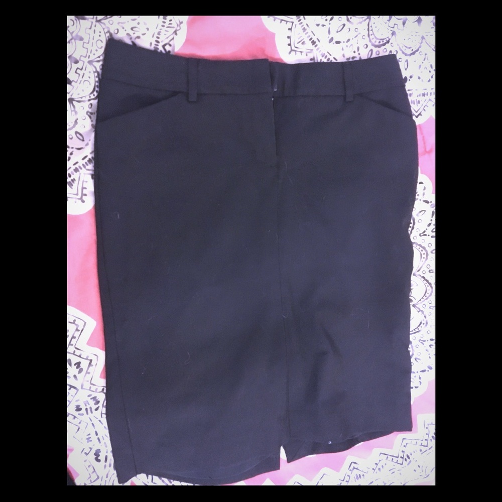 Black skirt